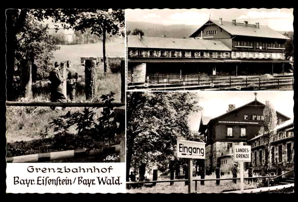 Bahnhof Bayerisch-Eisenstein Historische Karte