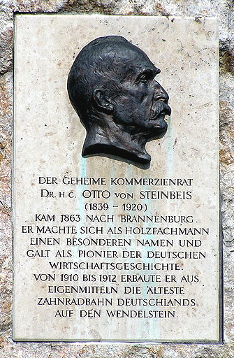 Otto von Steinbeis- der Erbauer der Wendelsteinbahn