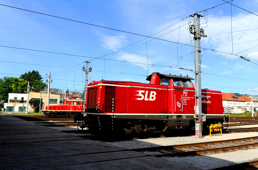 k-002 SLB Depot Salzburg- Itzling SLB V 85 ex DB V100 am 19.07.2011 foto herbert rubarth