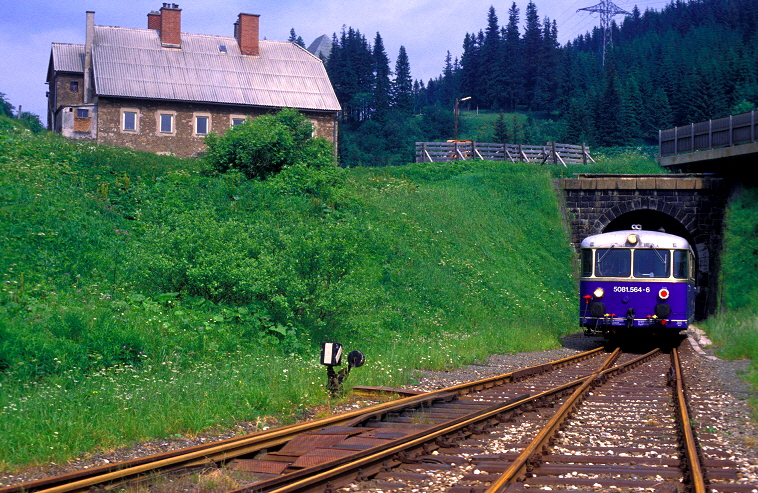 k-026 Erzbergbahn 5081.564-6 Präbichl 02.07.1995 hr