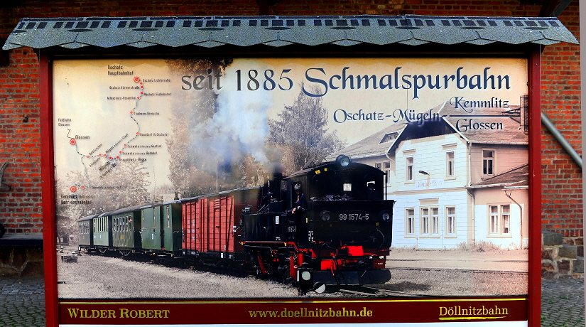 k-001. Streckenkarte & Info Dllnitzbahn