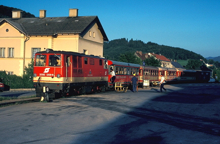 k-YB001 2095.008 Bf. Waidhofen Schmalspurteil 28.07.1990