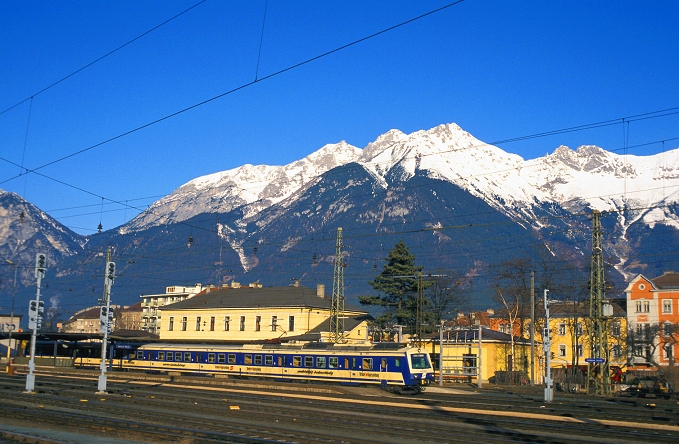 k-AB036 Arlbergbahn Bf. Innsbruck- West 24.02.1997  Foto. J. Sc